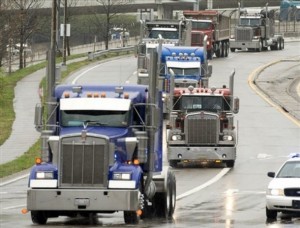 Trucking Industry photo c/o AP Photo